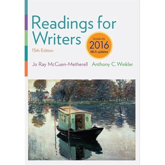 Pre-Owned Readings for Writers, 2016 MLA Update (Paperback) 1337281042 9781337281041
