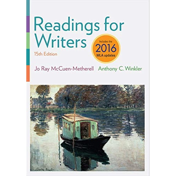Pre-Owned Readings for Writers, 2016 MLA Update (Paperback) 1337281042 9781337281041
