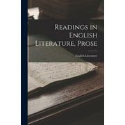 Readings in English Literature, Prose Paperback