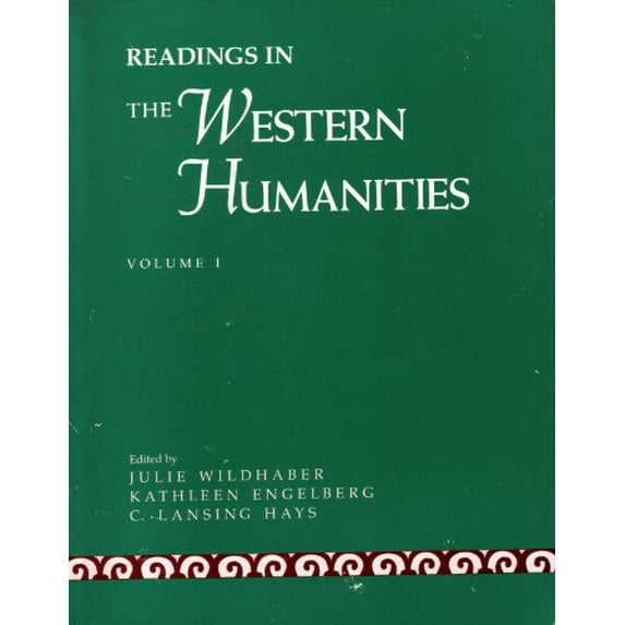 Pre-Owned Readings in the Western Humanities: v. 1 Paperback