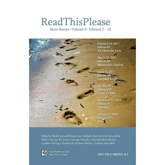 Readthisplease Volume 2, Editions 7 - 12 : Short Stories (Paperback)