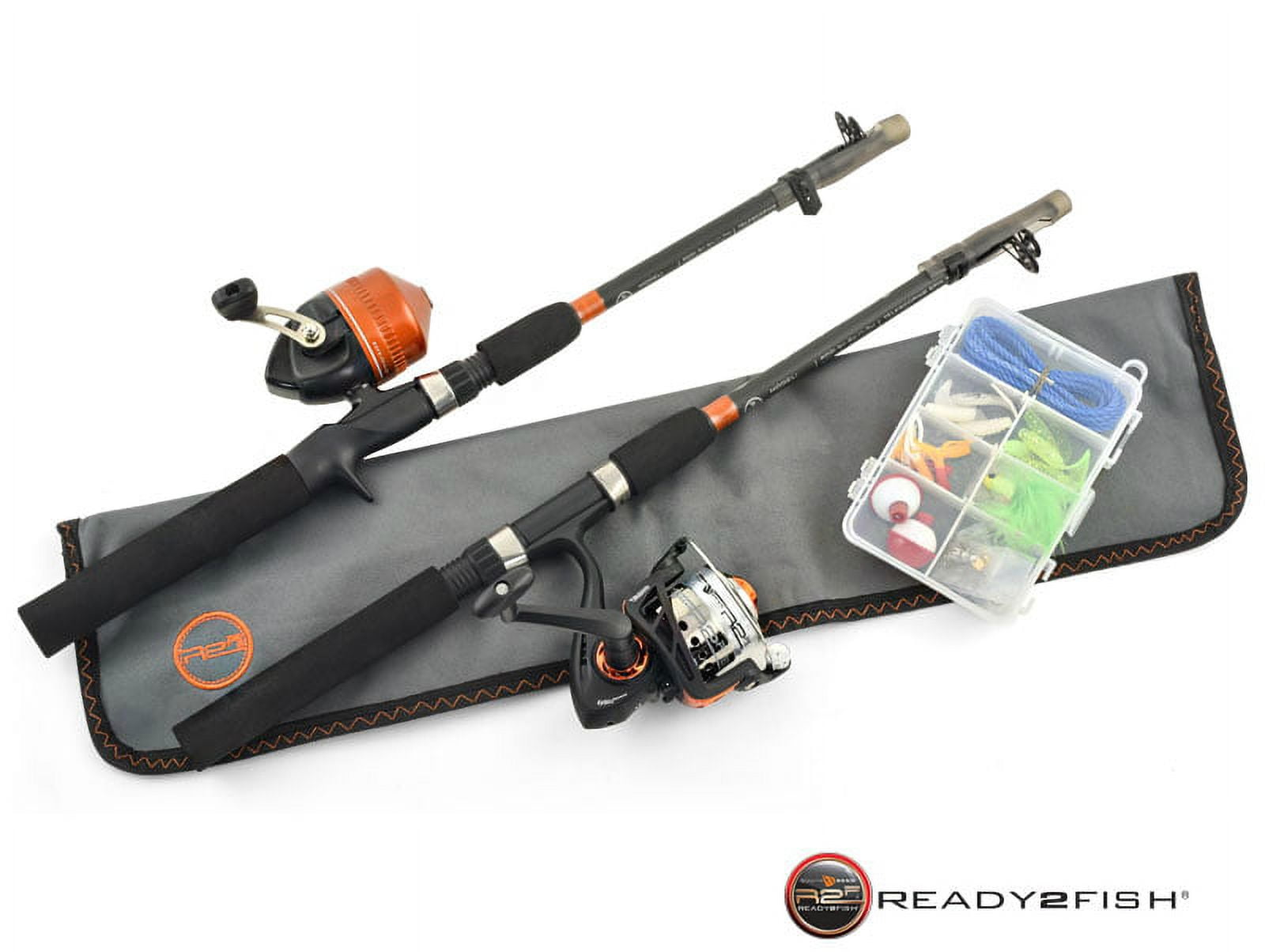 Ready2Fish SouthBend Saltwater Fishing Rod and Reel Combo R2F3-SC/TL -  Walmart.com