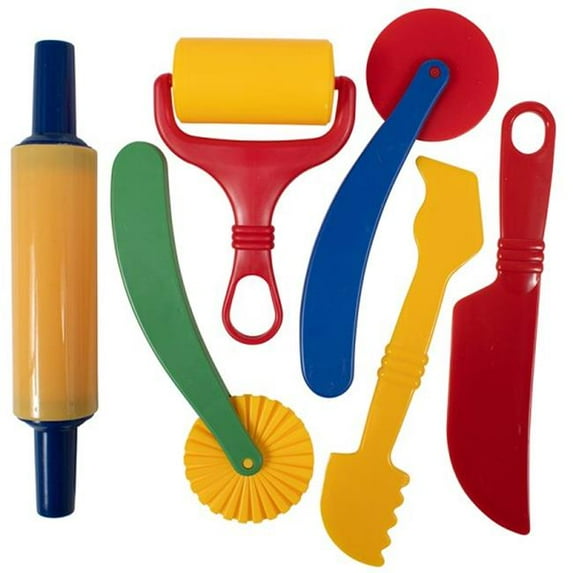 Ready 2 Learn Dough Tools Set, Multi Color - Set of 3