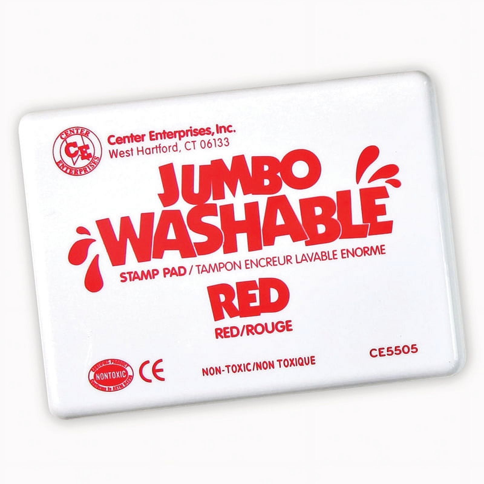 Ready 2 Learn Jumbo Washable Stamp Pad Red