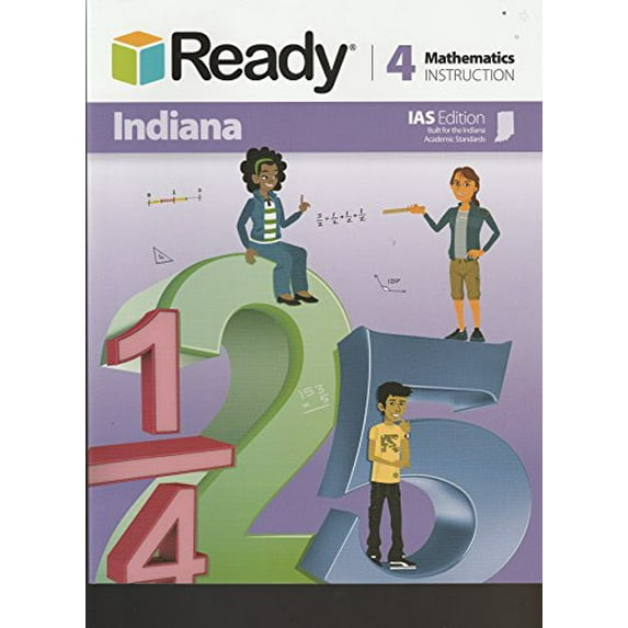 Pre-Owned Ready 4 Mathematics Instruction, Indiana IAS Edition, 9781495742828, 1495742822, Paperback,