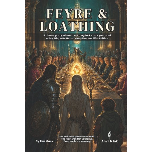 The Ready Adventure Feyre & Loathing: A dinner party where the wrong fork costs your soul A Fey Etiquette Horror One-Shot for Fifth Edition, Book 82, (Paperback)