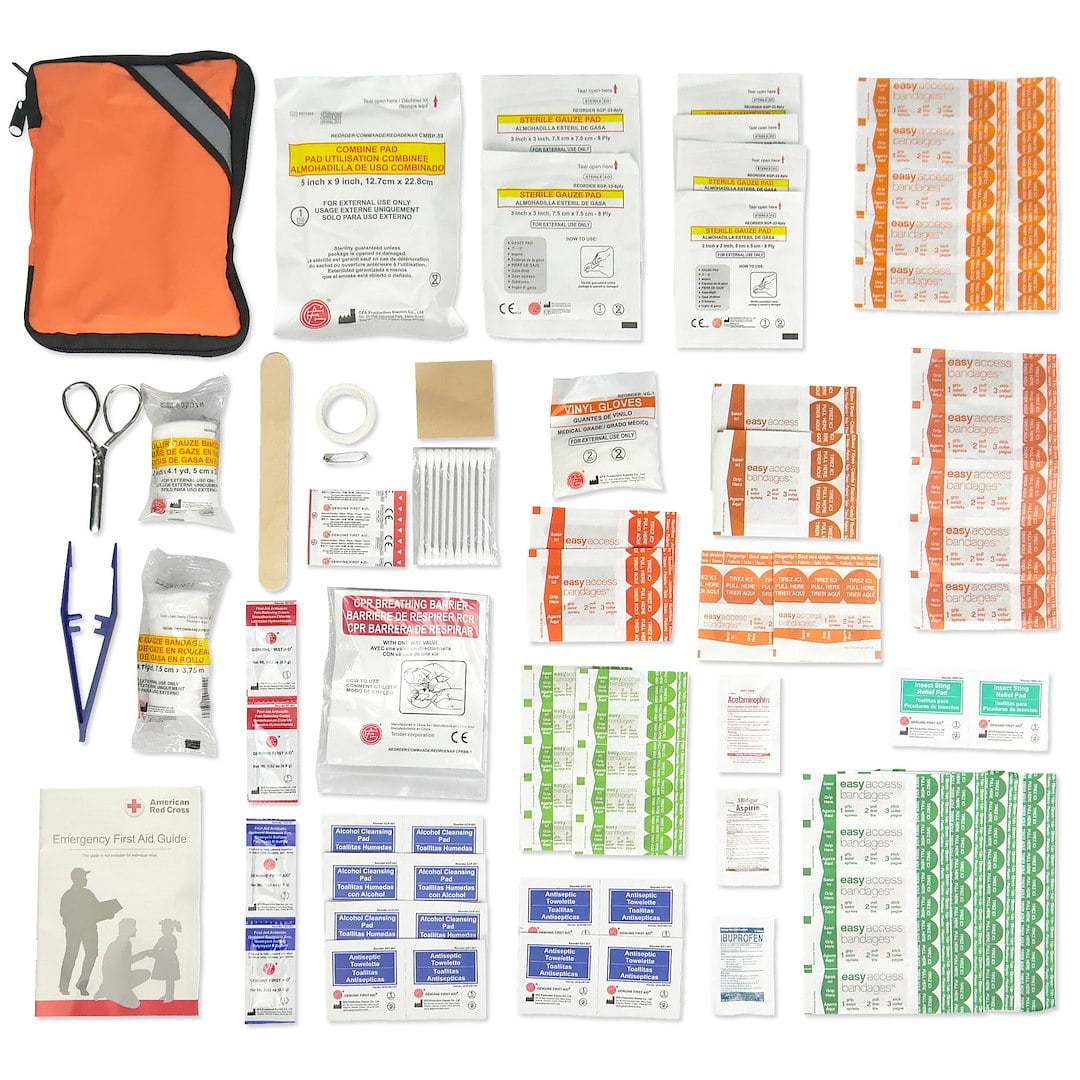 Ready America 107-Piece All Purpose First Aid Kit - Walmart.com