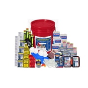 Ready America 4-Person Deluxe Emergency Bucket Kit 72-Hour with 5-Year Food and Water Supply