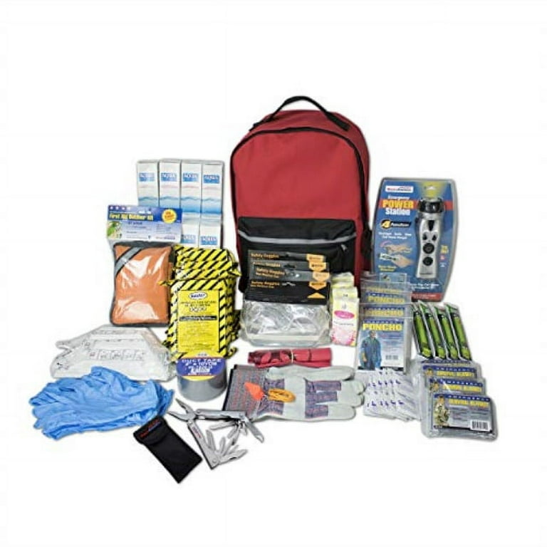 Ready America 72 Hour Deluxe Emergency Kit, 4-Person 3-Day