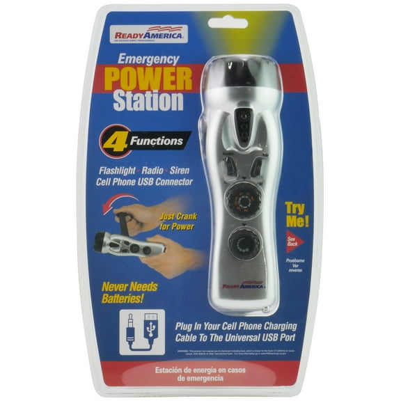 Ready America 70801 4 Function Emergency Power Flashlight