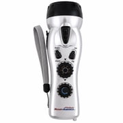 Emergency Power Station for Blackouts with Solar Radio, USB & LED Light
