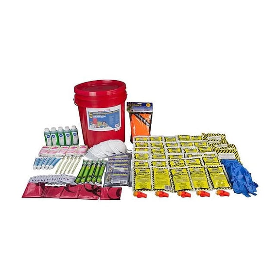 Ready America Emergency Lockdown Kit, Serves 5 People