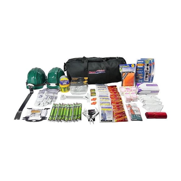 Ready America Survival Kit, Fabric 293 Components, 50 People Served 70030