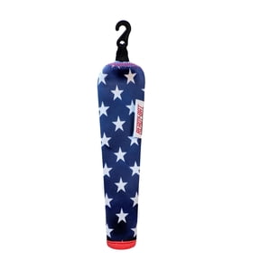 Ready Bat Handle Cover - USA Baseball Accessories & Gifts - American Flag Bat Sleeve - Vehicle Protector & Dugout Hook (All Stars)