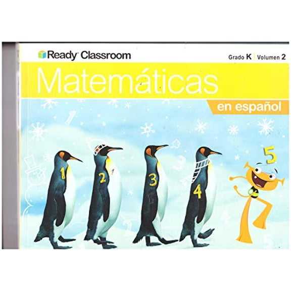 Pre-Owned Ready Classroom Matematicas Grado K Volumen 2 en espanol Paperback
