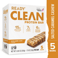 thumbnail image 1 of Ready Clean Protein Bar, Salted Caramel Cashew, 5 Count Bars, 1 of 11
