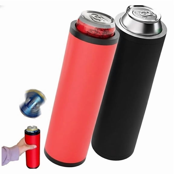 Ready Double Reload Can Holder with Insulation Sleeve for 12oz Cans - 2-Pack