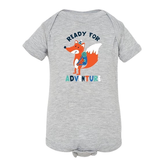 Ready For Adventure Camper Fox Bodysuit Infant -Image by Shutterstock, 24 Months
