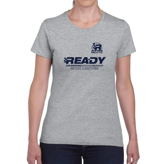 Ready For Breaking Limits Shaped T-Shirt Women -Image by Shutterstock, Female Small