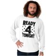 thumbnail image 1 of Ready For Tonight Party Fun Celebrate Plus Size Long Sleeve Graphic Tee Shirt Brisco Brands 2X, 1 of 5