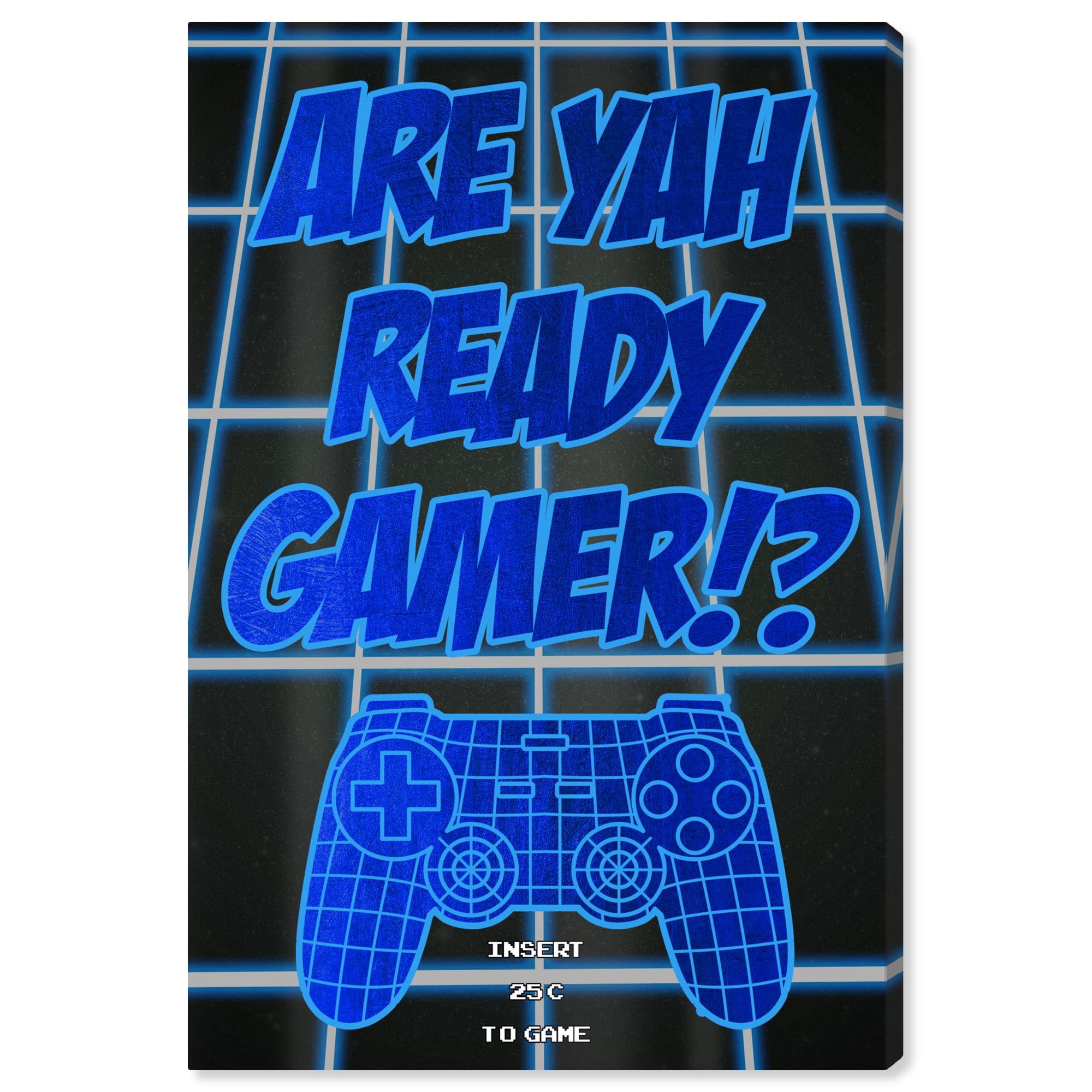 Ready Gamer Gallery Wrapped Canvas Art Print, 16" x 24"