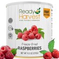 Ready Harvest Freeze Dried Raspberries Whole Foods for Emergency Food