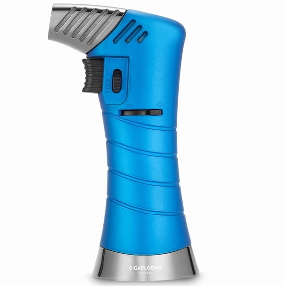 Ready-Made Desktop Cigar Lighter, Single-Flame Direct Thrust, Windproof Portable Igniters Cb-25E4