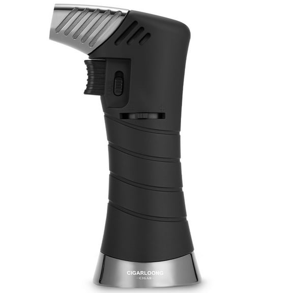 Ready-Made Desktop Cigar Lighter, Single-Flame Direct Thrust, Windproof Portable Igniters Cb-25E4