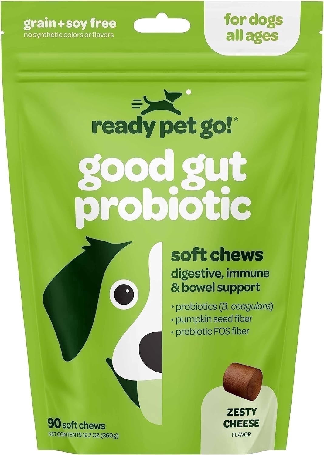 Ready Pet Go! Probiotic Tummy Treats for Dogs | Digestive