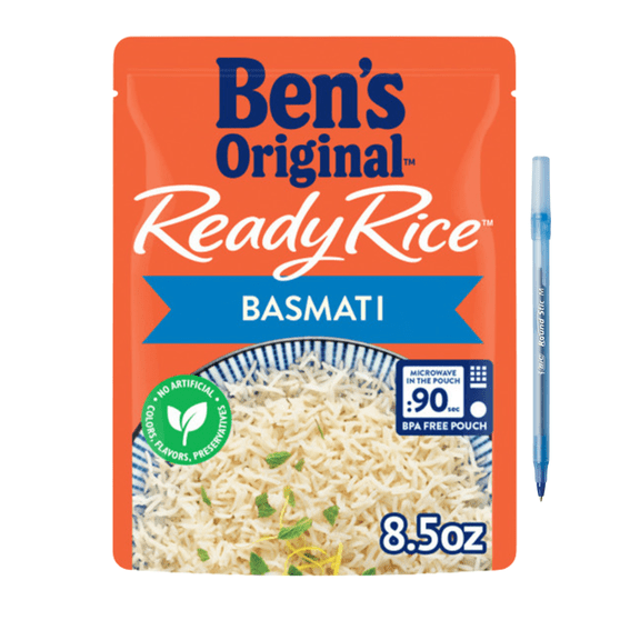 Ready Rice Basmati Rice, Easy Dinner Side, 8.5 oz Pouch 8.5 oz
