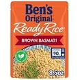 thumbnail image 1 of Ready Rice Brown Basmati Rice, Easy Side Dish, 8.5 oz Pouch Pack of 1, 1 of 1