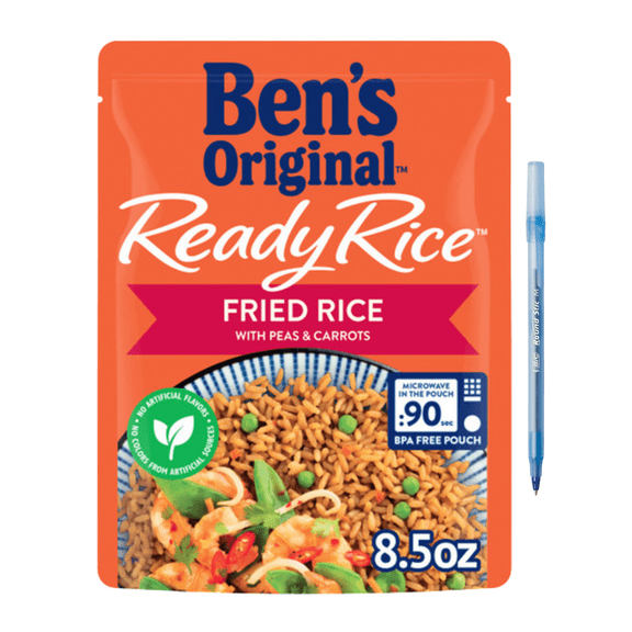 Ready Rice Fried Flavored Rice, Easy Dinner Side, 8.5 oz Pouch 8.5 oz