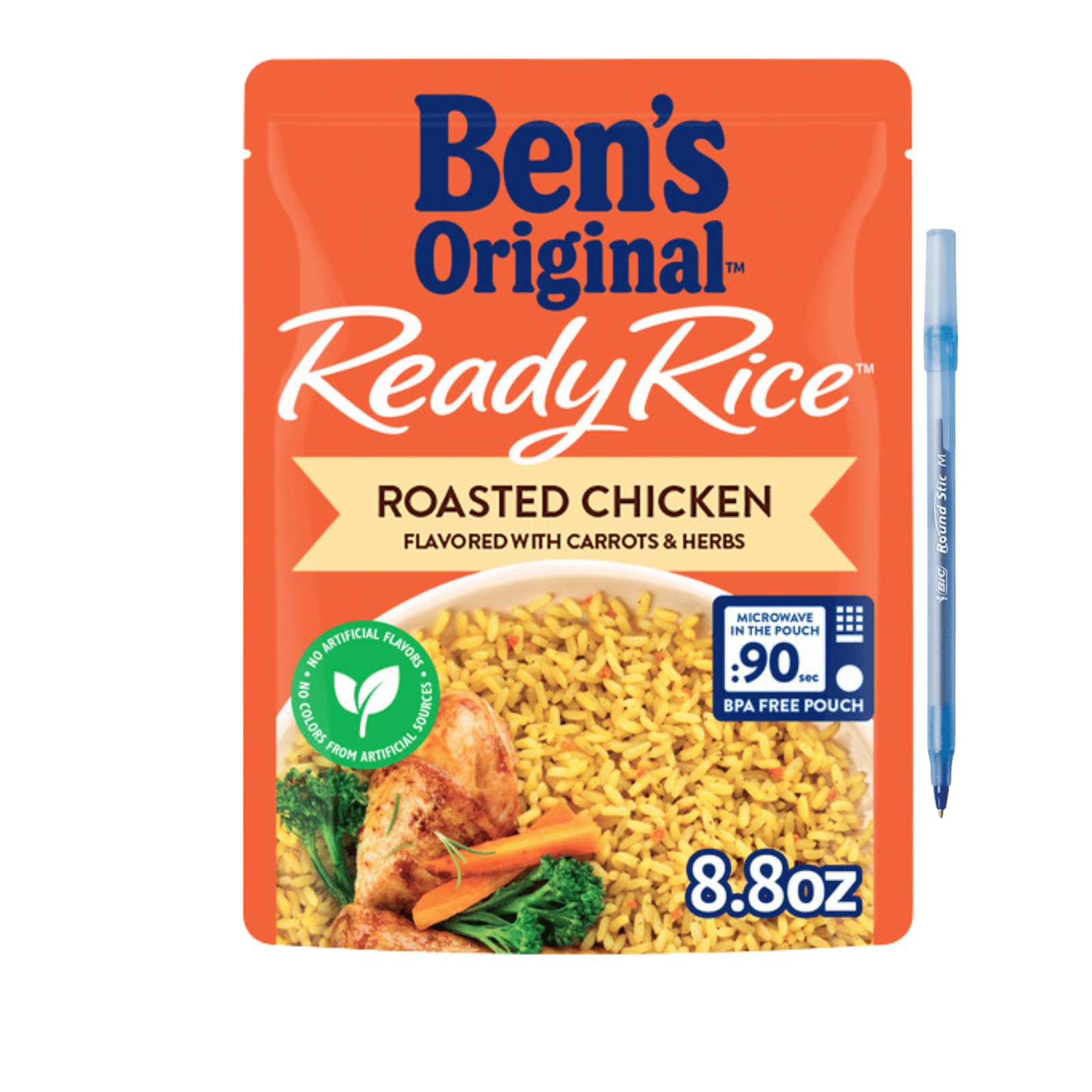 Ready Rice Roasted Chicken Flavored Rice, Easy Dinner Side, 8.8 oz ...
