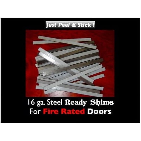 Ready SHIMS for Commercial FIRE Doors (Pack of 100)$$Building Supply