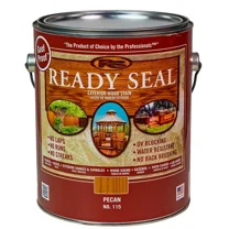 Ready Seal Exterior Wood Stain and Sealer, Pecan, 1 Gallon, Model# 115