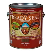 Ready Seal Exterior Stain and Sealer-1 Gallon can Dark Walnut 125