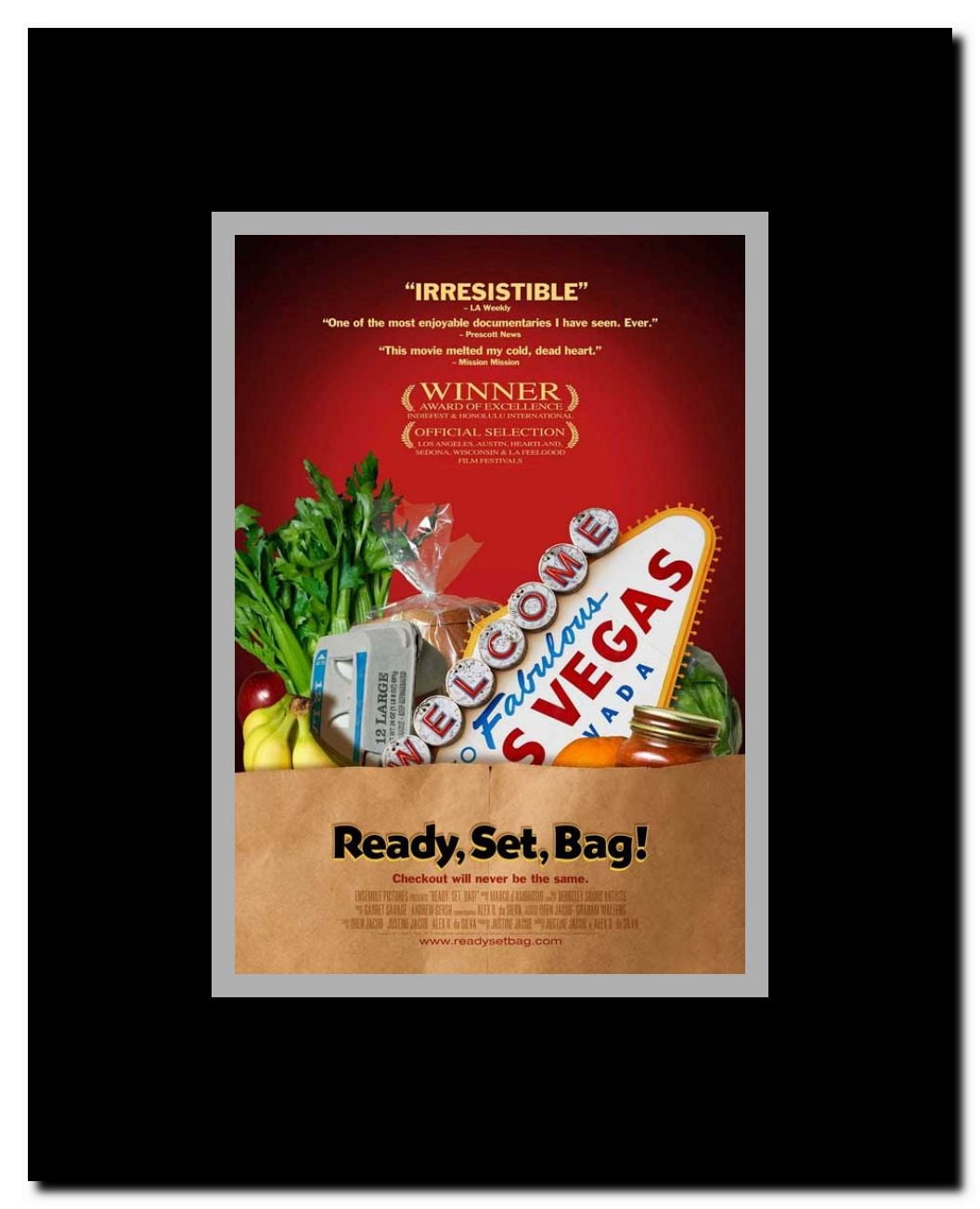Ready Set Bag! Framed Movie Poster