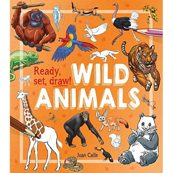 Pre-Owned Ready, Set, Draw!: Wild Animals