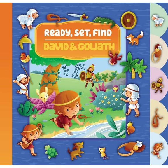 Pre-Owned Ready, Set, Find: Ready, Set, Find David and Goliath (Board Book)