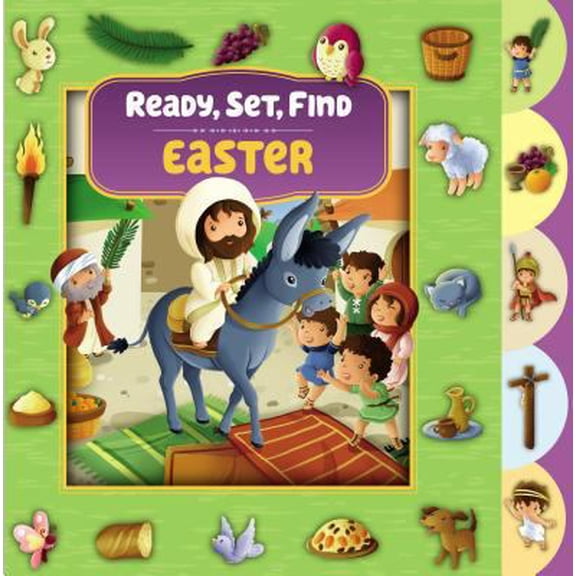 Pre-Owned Ready, Set, Find Easter (Board book) 031075769X 9780310757696