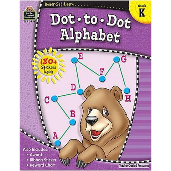 Pre-Owned Ready-Set-Learn: Dot-To-Dot Alphabet Grd K (Paperback) 1420659561 9781420659566