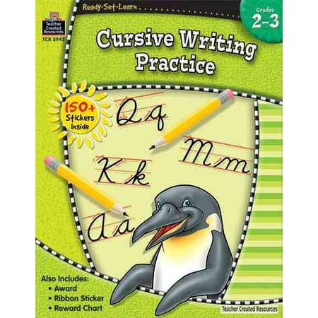 Ready, Set, Learn Series: Ready-Set-Learn: Cursive Writing Practice Grd 2-3 (Paperback)