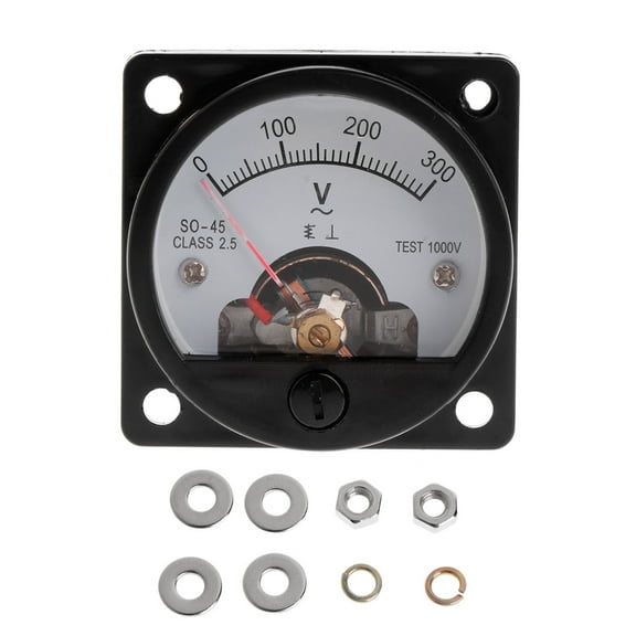SO-45 Analog Meter Voltmeter 0-300V for Shipping Circuit Testing Equipment