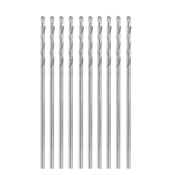 Multifunction 10 Pcs Tiny Micro HSS 1.0mm Straight Shank Twist Drilling Bit