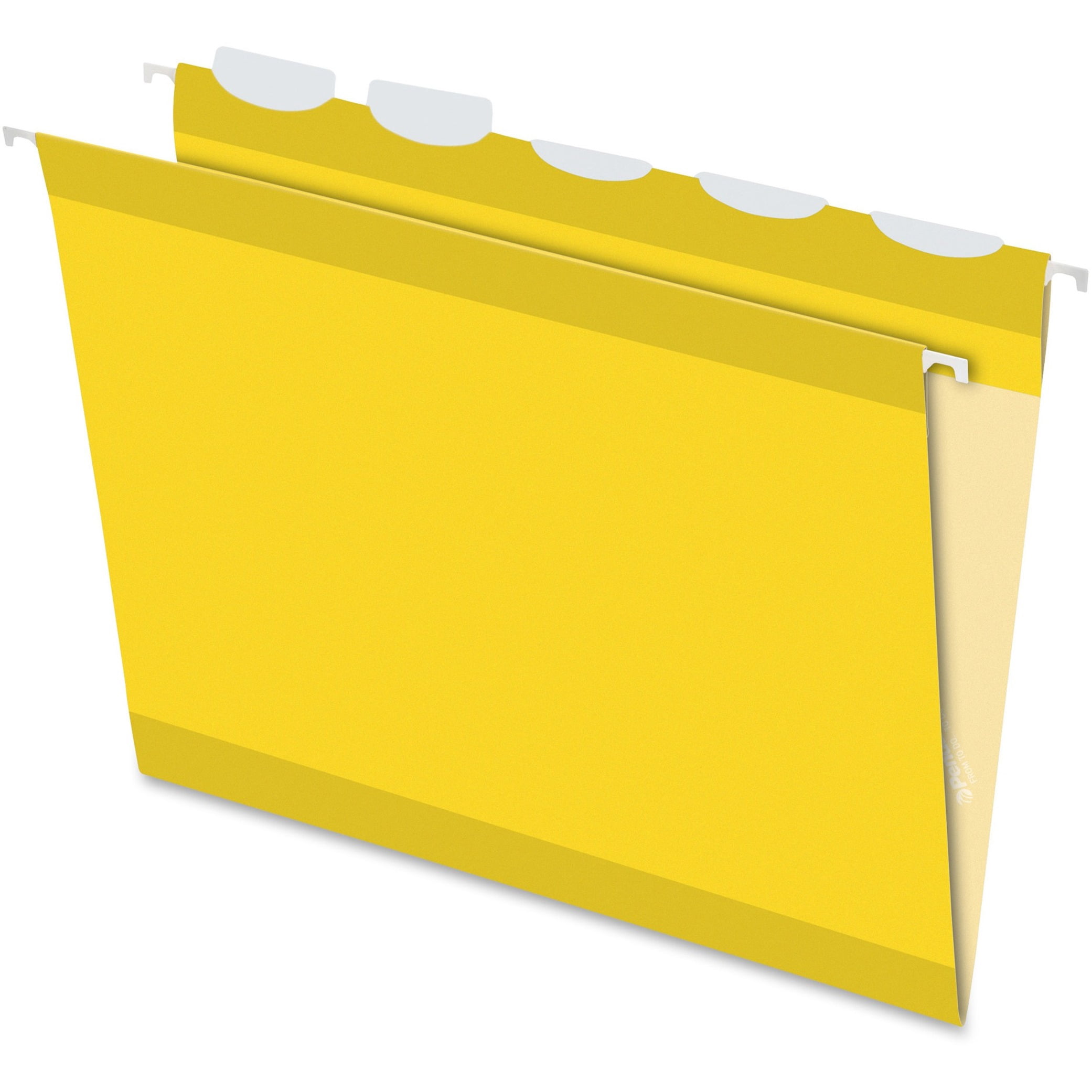 Pendaflex, PFX42624, Ready-Tab Reinforced Hanging File Folders, 25 / Box, Yellow