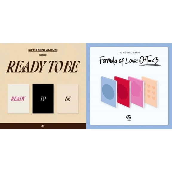 Ready To Be (12Th Mini Album) & Formula Of Love: O+T=<3 [CD Bundle]