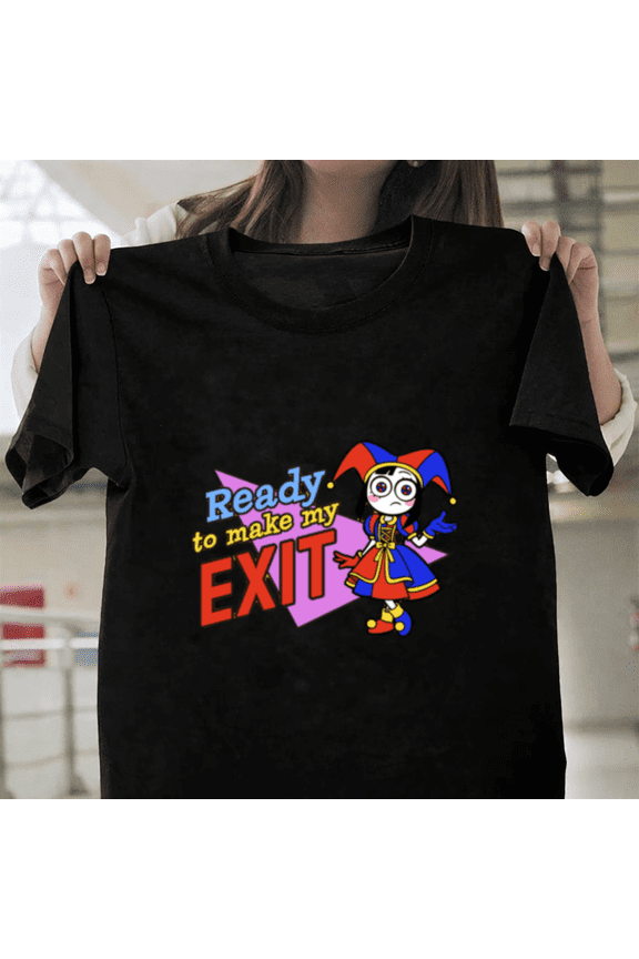 Ready To Make My EXIT Sarcastic Funny Office Occupation Work Meme Unisex T-Shirt, up to size 3XL.