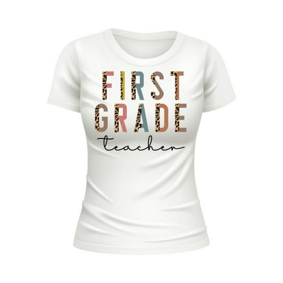 Ready To Press Sublimation Heat Press Transfer For Back To School - 1st First Grade