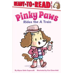 Ready-To-Read Pinky Paws Rides the a Train: Ready-To-Read Level 1, (Paperback)