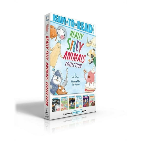 Ready-To-Read Really Silly Animals Collection (Boxed Set): Space Cows; Party Pigs!; Knight Owls; Sea Sheep; Roller Bears; Diner Dogs, (Paperback)